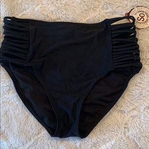High waisted swimsuit bottoms
